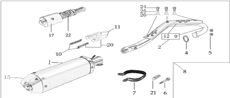13 Exhaust system 
