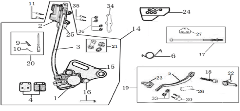 12 Rear Brake