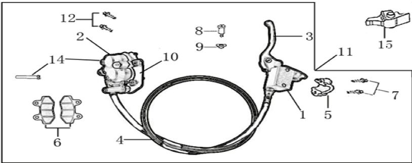 05 Front Brake Assy