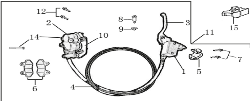 05 Front Brake Assy