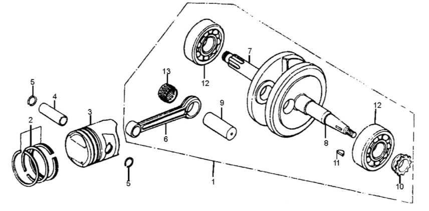 38 Crankshaft / Piston