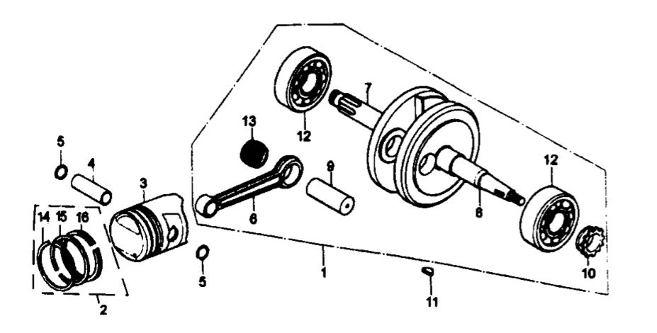 39 Mainshaft/ CounterAssy