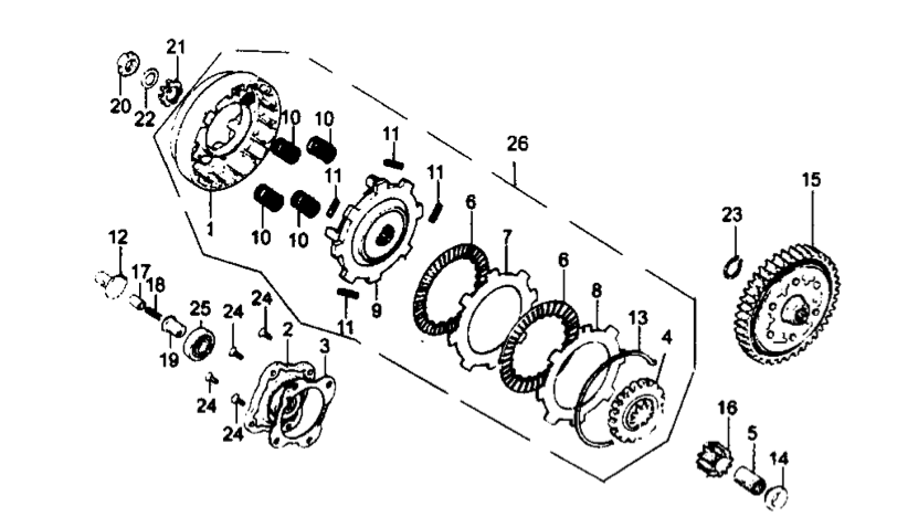 36 Crankcase Cover/ Magneto