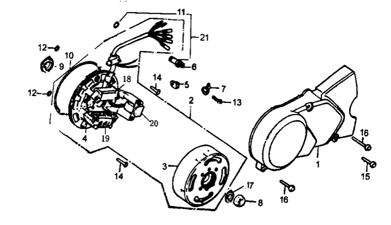 37 Crankcase/ Oil Pump