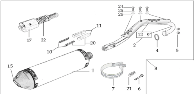 13 Exhaust system 