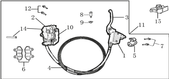 05 Front Brake Assy