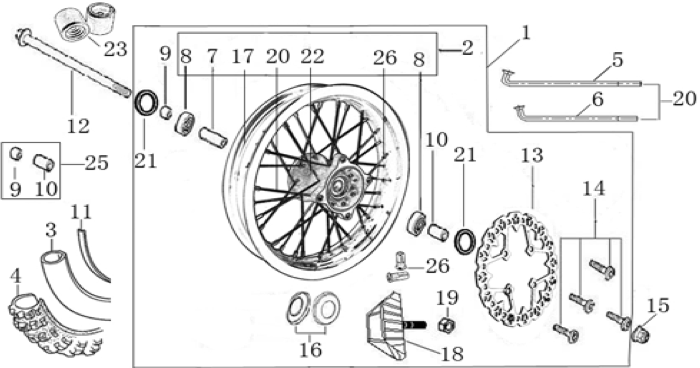 06 Front Wheel Assy 