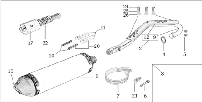 13 Exhaust system 