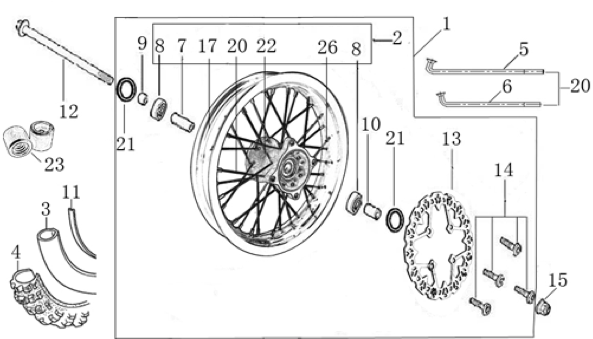 06 Front Wheel Assy