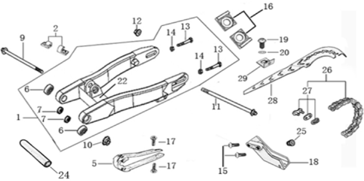 10 Swing Arm Assy