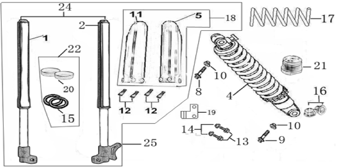 04 Front & Rear Absorber
