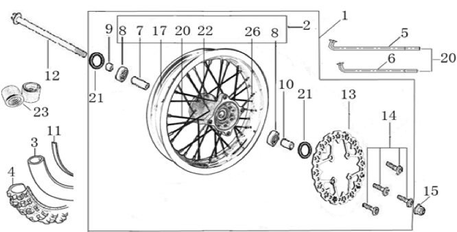 06 Front Wheel Assy