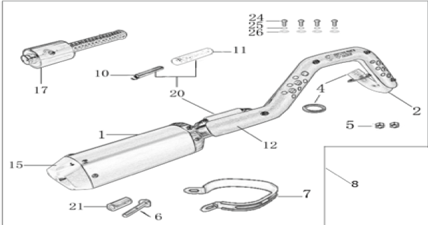 13 Exhaust system 