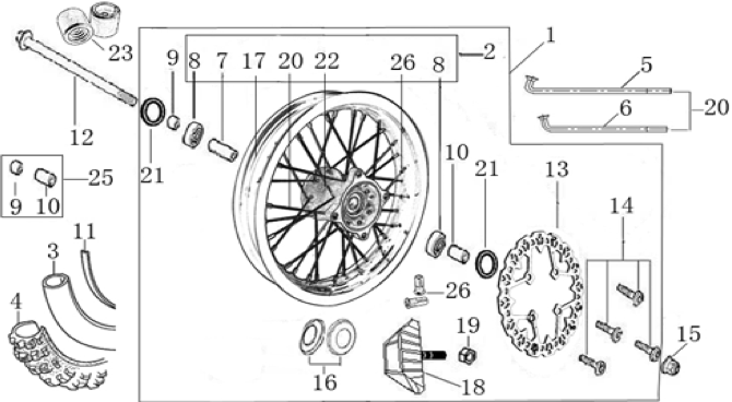 06 Front Wheel Assy 