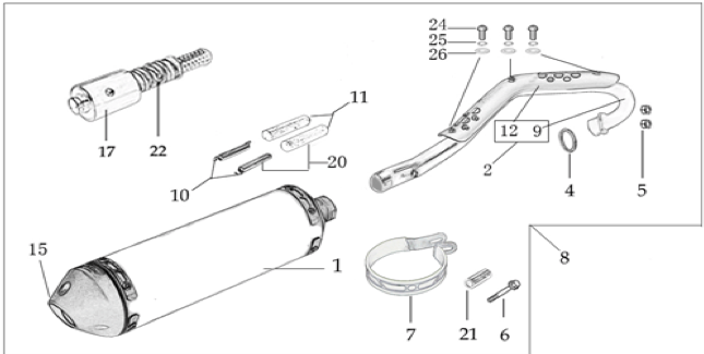 13 Exhaust system 