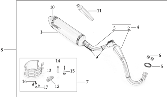 13 Exhaust system 