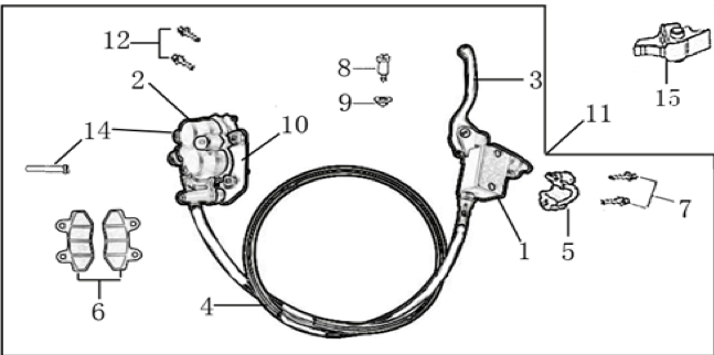 05 Front Brake Assy