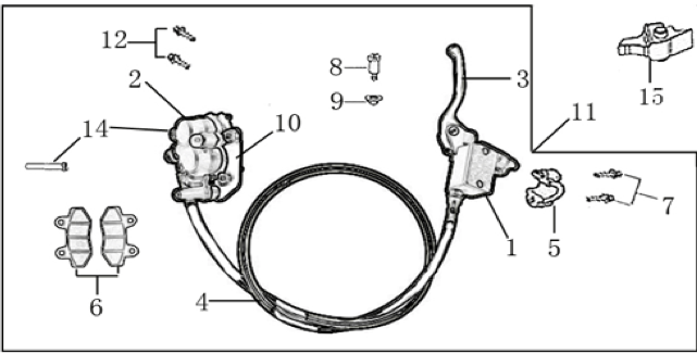 05 Front Brake Assy
