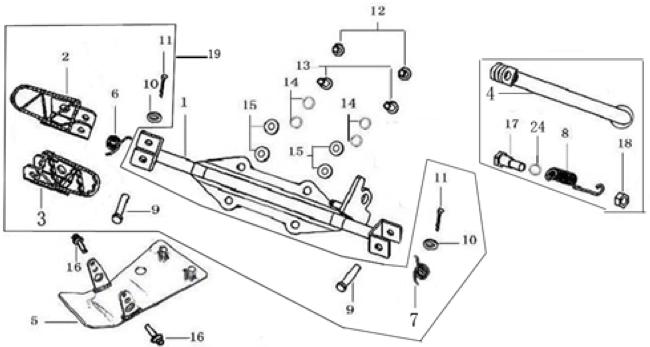 09 Foot Peg assy
