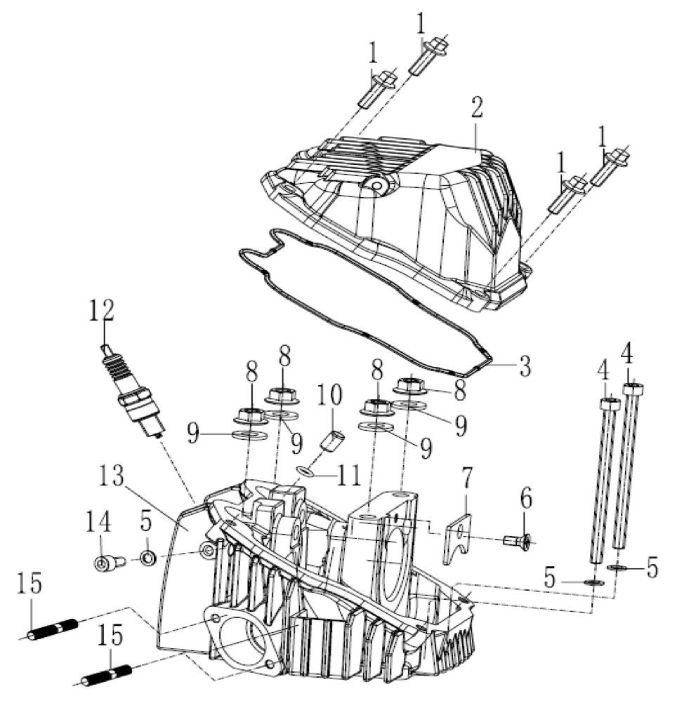 30 Cylinder Head Assy