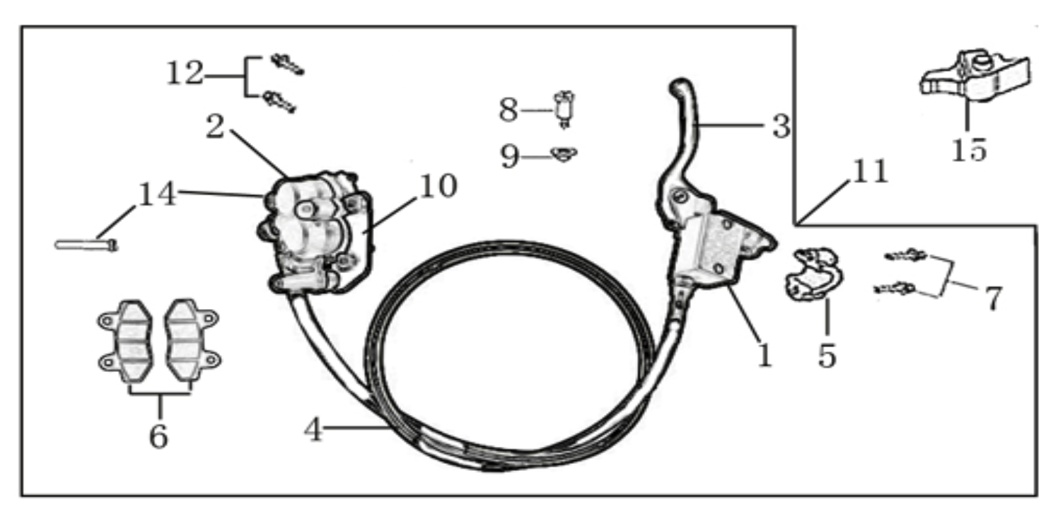05 Front Brake Assy