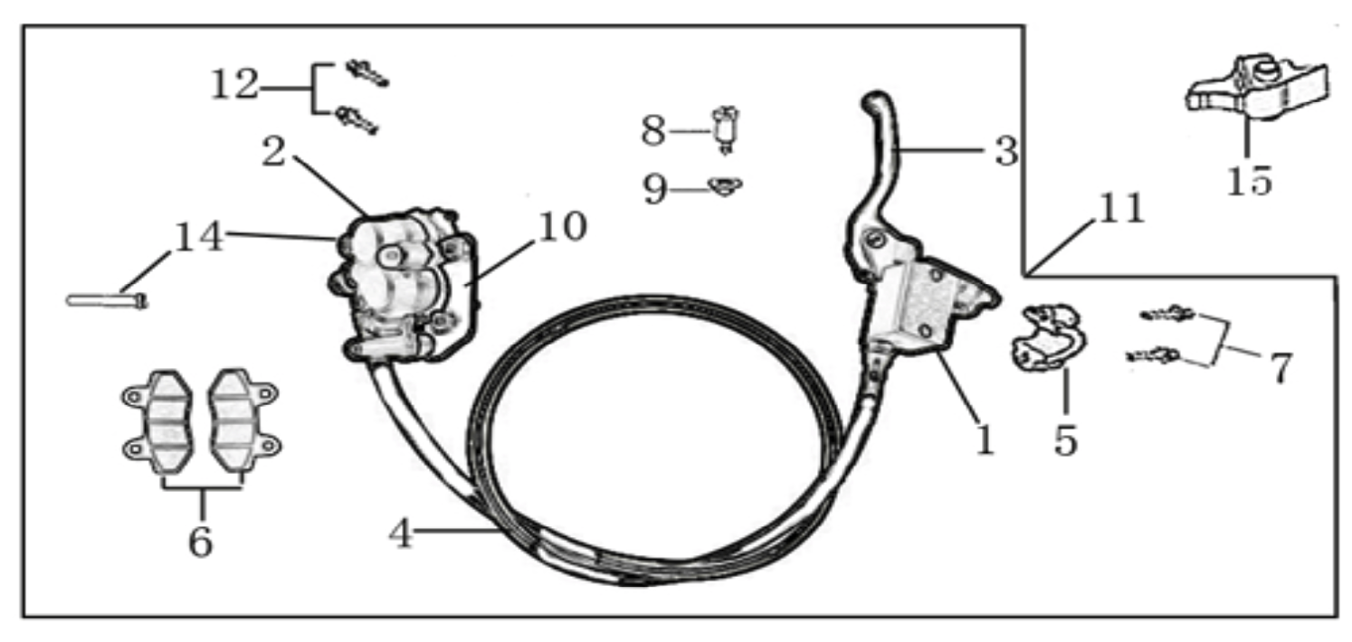 05 Front Brake Assy