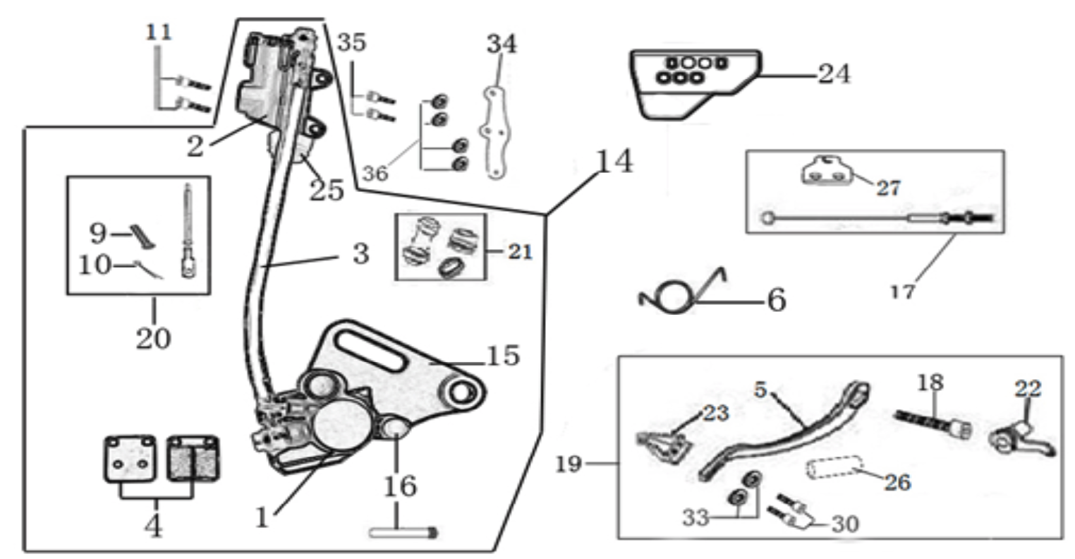 12 Rear Brake