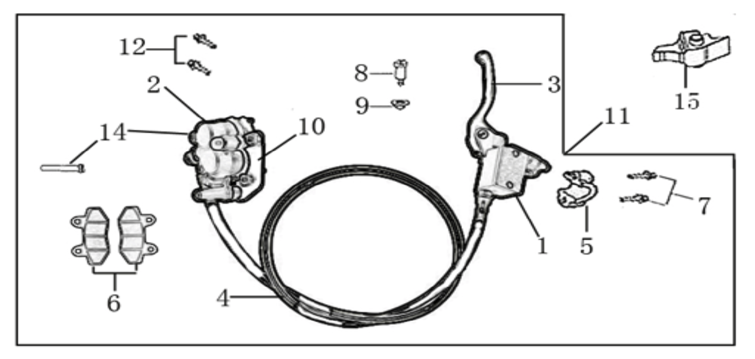 05 Front Brake Assy