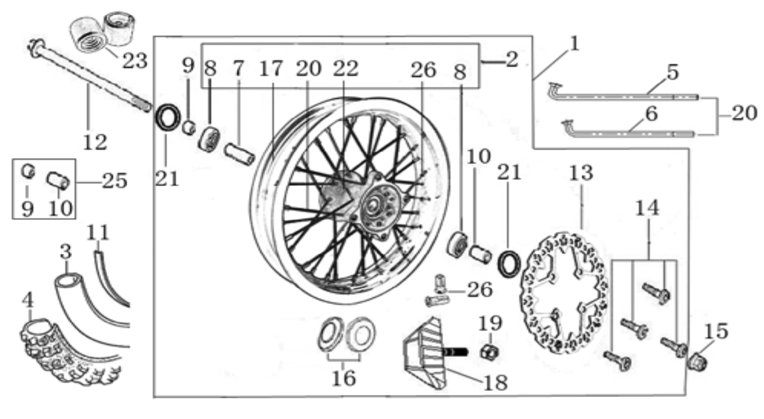 06 Front Wheel Assy 