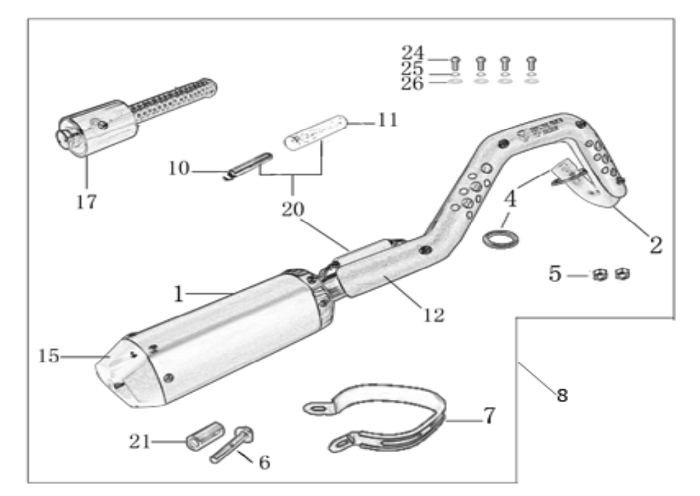 13 Exhaust system 