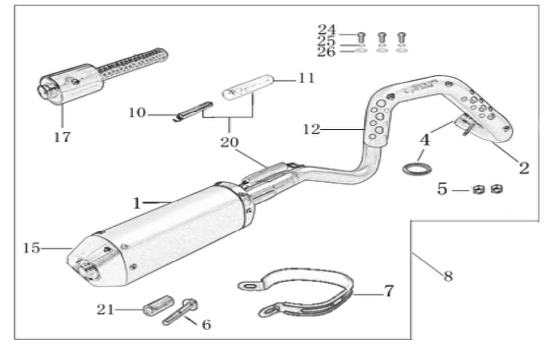 13 Exhaust system 