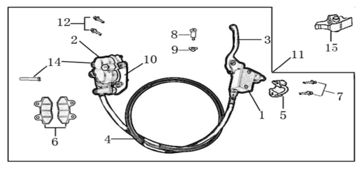 05 Front Brake Assy