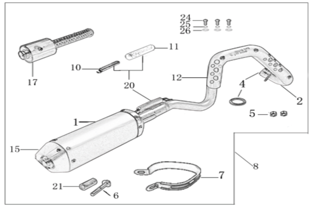 13 Exhaust system 