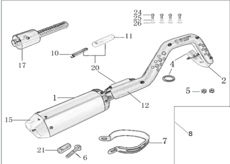 13 Exhaust system 
