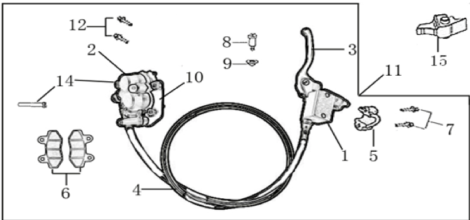 05 Front Brake Assy