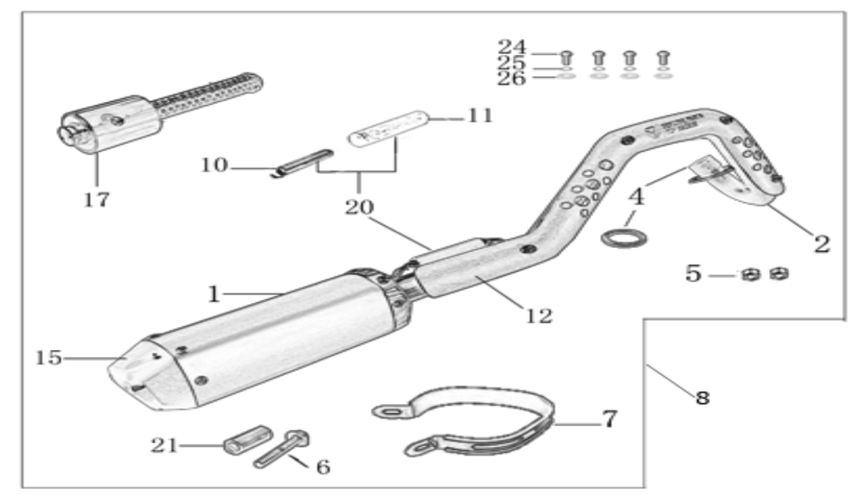 13 Exhaust system 
