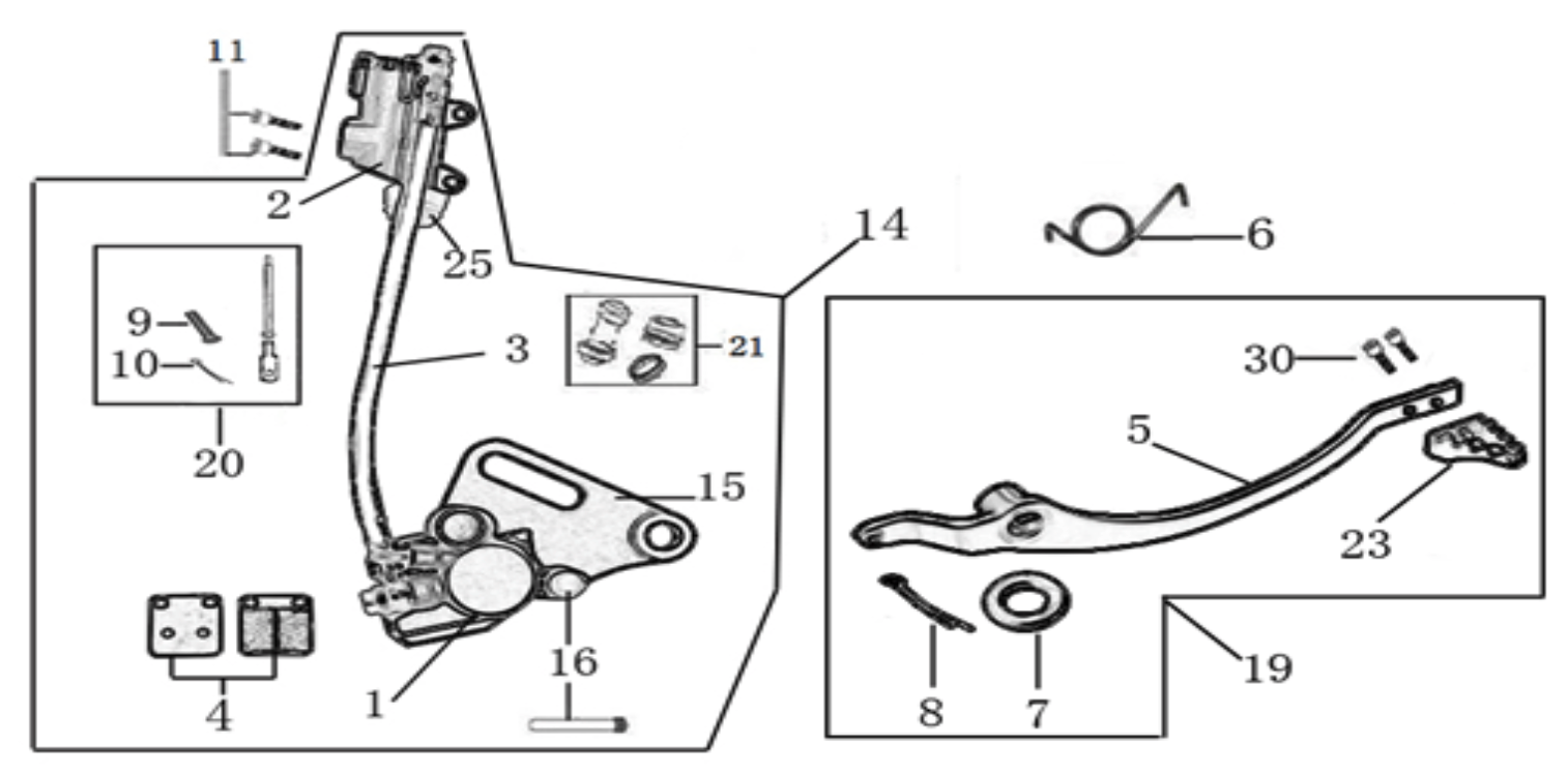 12 Rear Brake