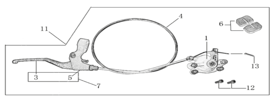 05 Front Brake Assy