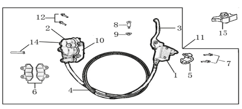05 Front Brake Assy