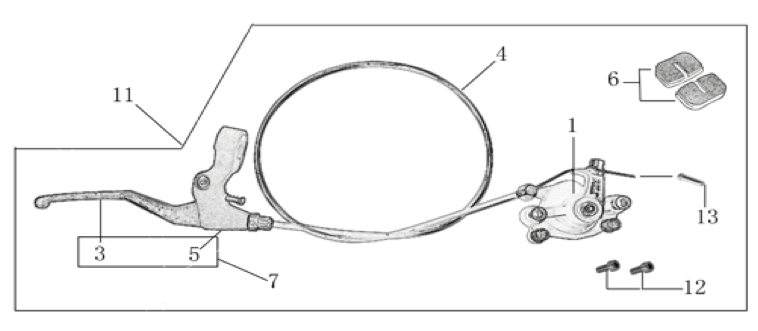 05 Front Brake Assy
