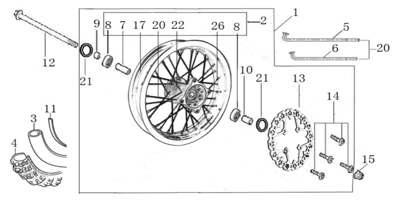 06 Front Wheel Assy
