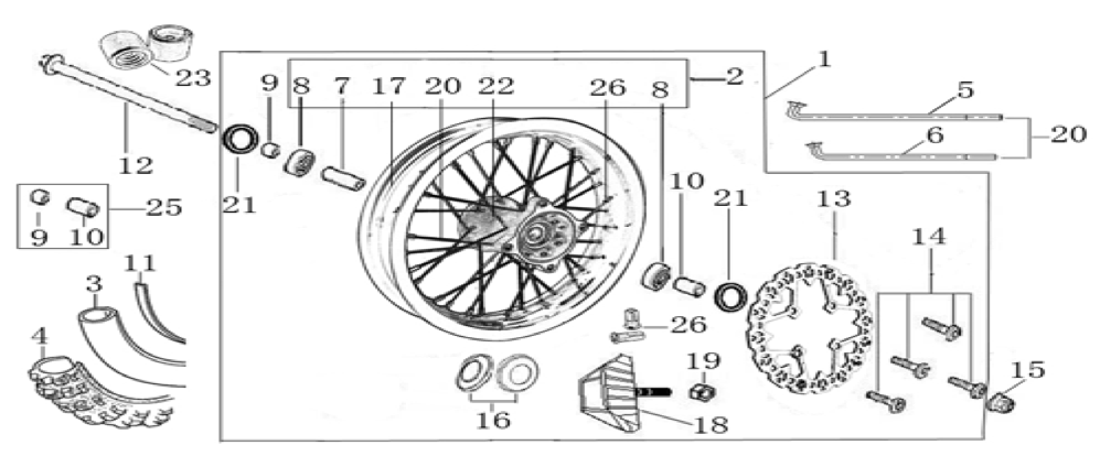 06 Front Wheel Assy
