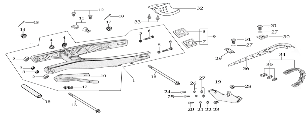 10 Swing Arm Assy
