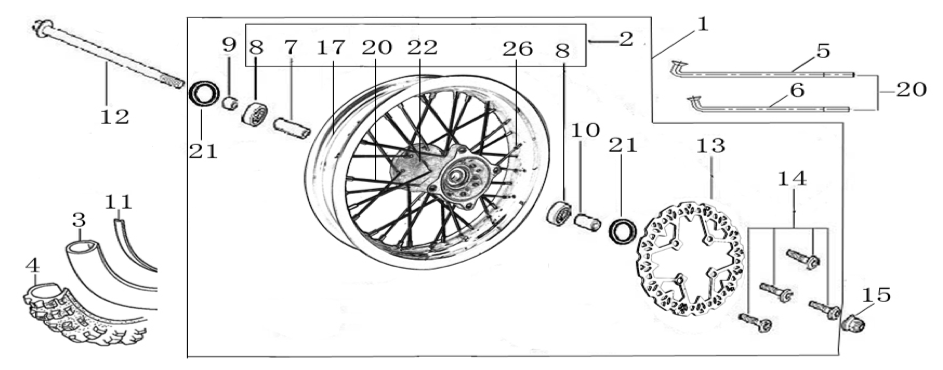 06 Front Wheel Assy