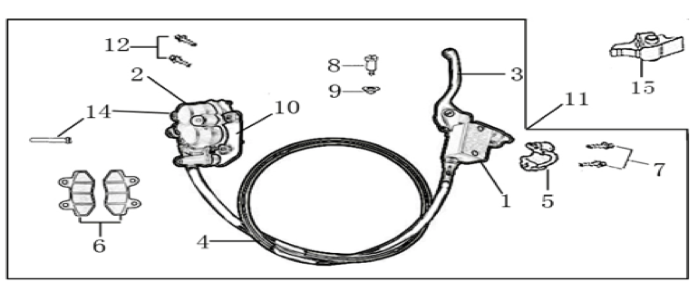 05 Front Brake Assy 