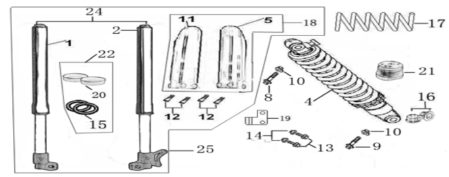 04 Front & Rear Absorber