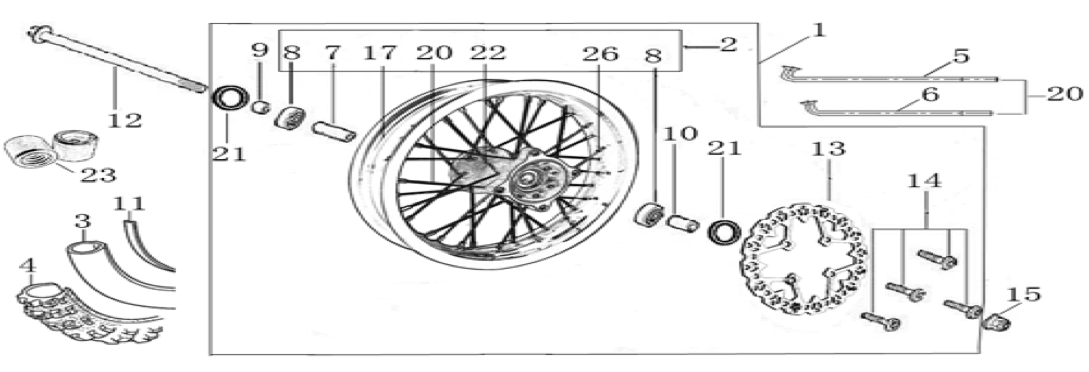 06 Front Wheel Assy