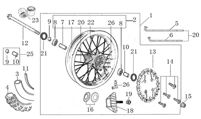 06 Front Wheel Assy 