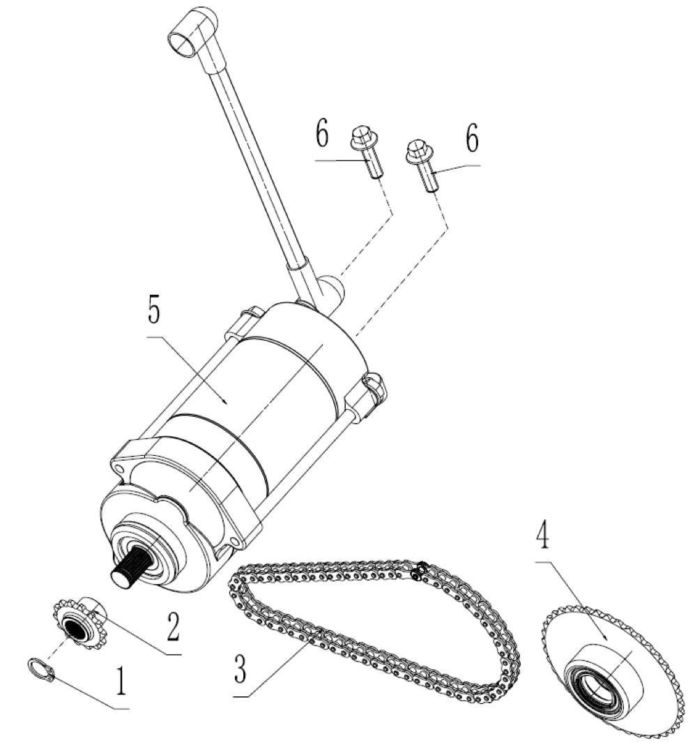 44 Electric Starting Mechanism