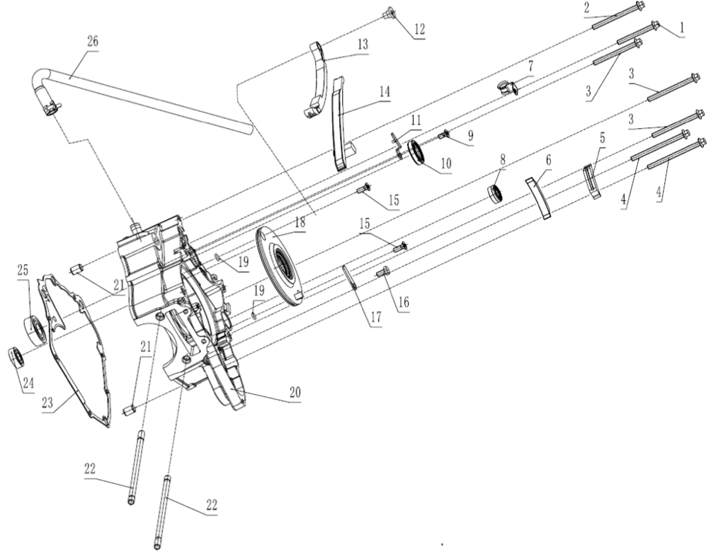 37 Left Crankcase